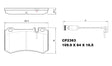 Ceramic DB2363 Brake Pads DB2363 CP2363 - Premier Performance Auto Parts | Universal Auto Spares