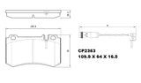 Ceramic DB2363 Brake Pads DB2363 CP2363 - Premier Performance Auto Parts | Universal Auto Spares