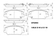 Ceramic Brake Pads CP2593 (DB2593 / CP5064) - Premier Performance Auto Parts | Universal Auto Spares