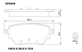 Ceramic DB2645 Brake Pads (CP5056) DB2645 CP2645 - Premier Performance Auto Parts | Universal Auto Spares