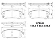 Ceramic Brake Pads CP2664 (DB2664)  - Premier Performance Auto Parts | Universal Auto Spares