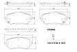 Ceramic DB2668 Brake Pads DB2668 CP2668 - Premier Performance Auto Parts | Universal Auto Spares