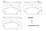 Ceramic DB2668 Brake Pads DB2668 CP2668 - Premier Performance Auto Parts | Universal Auto Spares