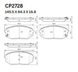 Ceramic DB2728 Brake Pads DB2728 CP2728 - Premier Performance Auto Parts | Universal Auto Spares