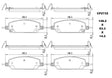 Ceramic DB2732 Brake Pads DB2732 CP2732 - Premier Performance Auto Parts | Universal Auto Spares