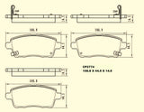 Ceramic DB2774 Brake Pads DB2774 CP2774 - Premier Performance Auto Parts | Universal Auto Spares