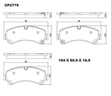 Ceramic DB2779 Brake Pads DB2779 CP2779 - Premier Performance Auto Parts | Universal Auto Spares