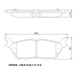Ceramic Brake Pads CP5036 – Premier Performance Auto Parts