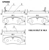 Ceramic Brake Pads CP2780 (DB2780 / CP5066)  - Premier Performance Auto Parts | Universal Auto Spares