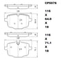 Ceramic Brake Pads CP2567 (DB2567 / CP5076)  - Premier Performance Auto Parts | Universal Auto Spares