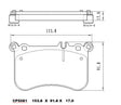 Ceramic Brake Pads CP5081 - Premier Performance Auto Parts | Universal Auto Spares