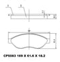 Ceramic Brake Pads CP5083 - Premier Performance Auto Parts | Universal Auto Spares