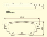Ceramic Brake Pads CP5087 - Premier Performance Auto Parts | Universal Auto Spares