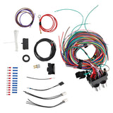 Universal 12 Circuit Wiring Harness Kit 12V Muscle Car Street Hot Rod XL Wires CPLIT-UN12 - Machter