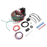 Universal 12 Circuit Wiring Harness Kit 12V Muscle Car Street Hot Rod XL Wires CPLIT-UN12 - Machter