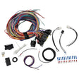 21 Circuit Wiring Harness Kit Extra Long Wires With 17 Fuses & Panel CPLIT-UN21 - Machter