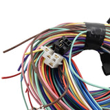 21 Circuit Wiring Harness Kit Extra Long Wires With 17 Fuses & Panel CPLIT-UN21 - Machter