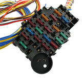 22 Circuit Wiring Harness Kit Street Rod Race Car Fit For Ford Holden CPLIT-UN22 - Machter