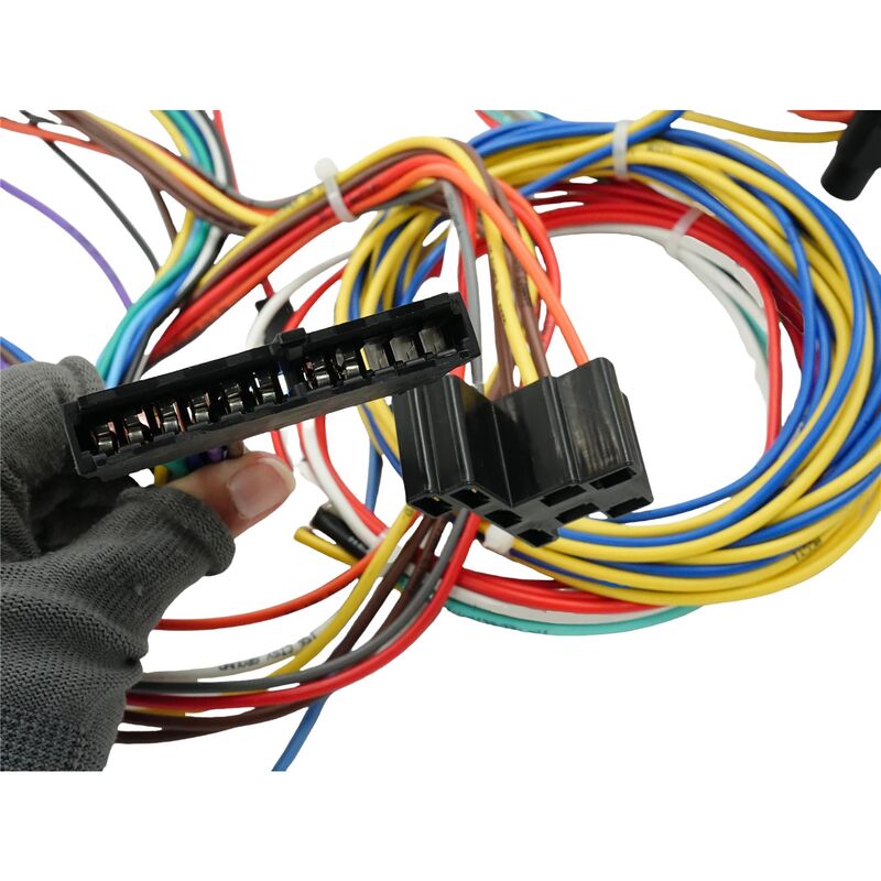 22 Circuit Wiring Harness Kit Street Rod Race Car Fit For Ford Holden CPLIT-UN22 - Machter
