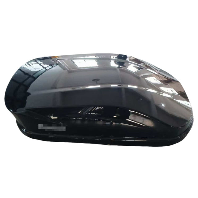 360L Glossy Black Roof Box With Key Lock Fit For Rhino Rack Masterfit Roof Top Box CRBOX-009B - Machter