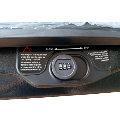 520L Car 4X4 Roof Box Pod Size 230*86*34.7CM Car Roof Top Box With Combination Lock - Machter