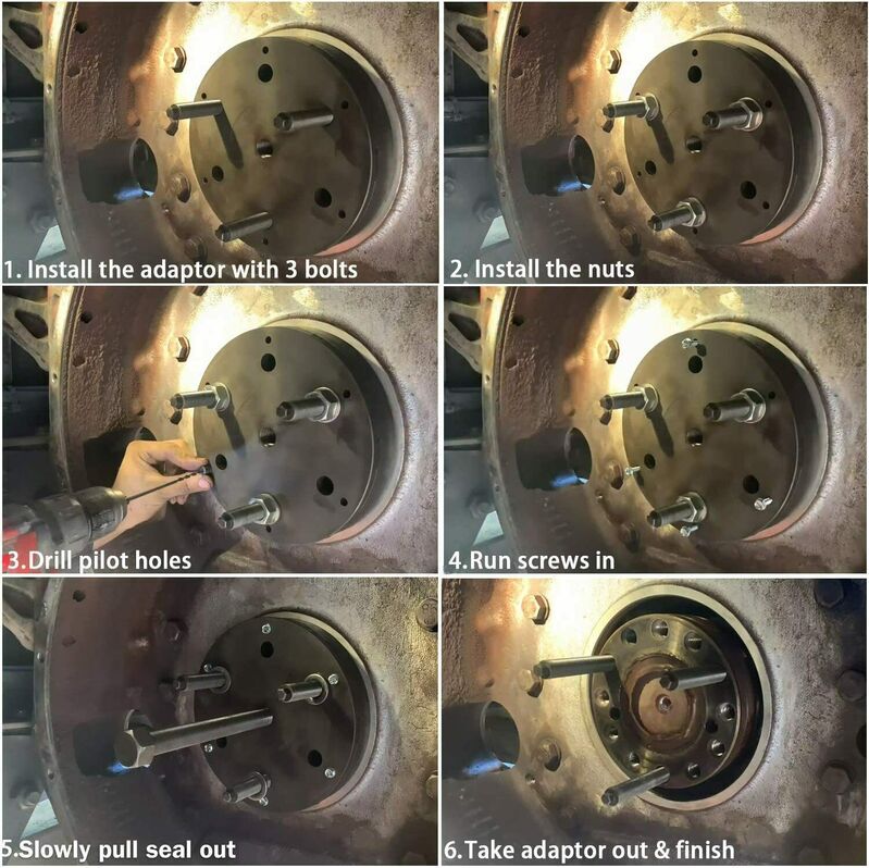Remove Crankshaft Rear Seal & Wear Sleeve Fit For Cummins Signature ISX QSX ISX12 15 CSIR-001 - Machter