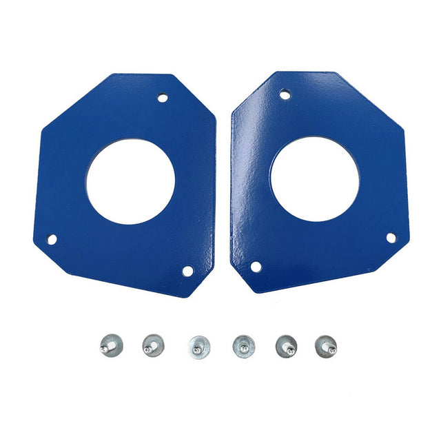 Pair Strut Tower Reinforcement Plates Blue Fit For Mini Cooper R50 R53 2002-2006 CSTRP-MIN001 - Machter