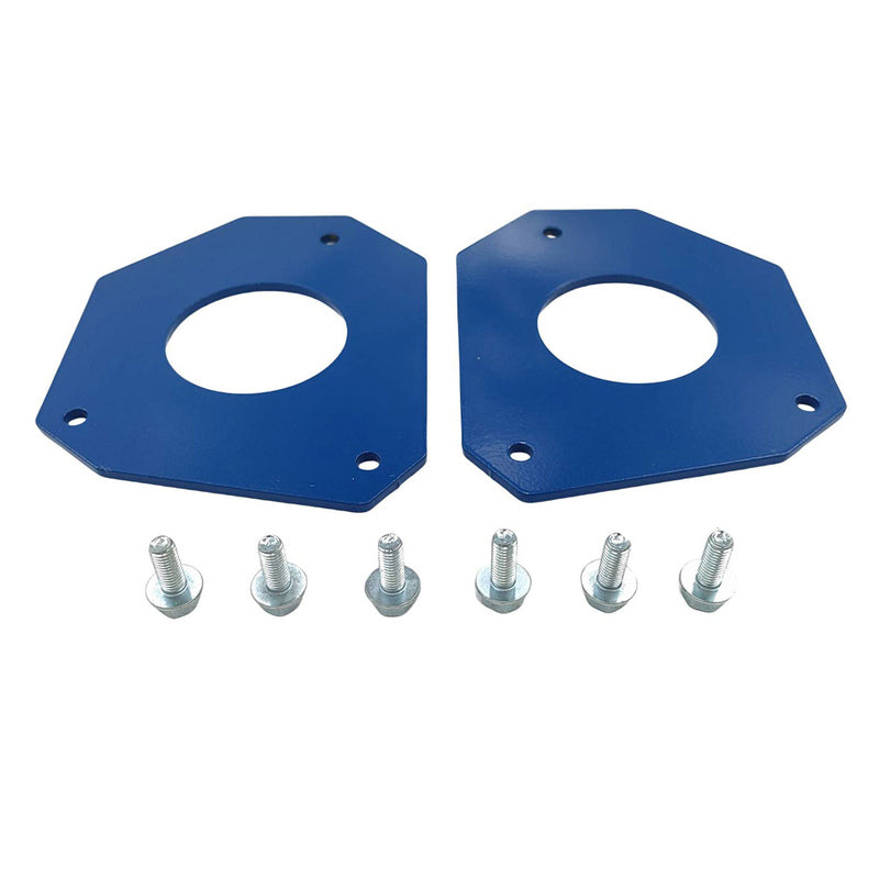 Pair Strut Tower Reinforcement Plates Blue Fit For Mini Cooper R50 R53 2002-2006 CSTRP-MIN001 - Machter