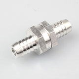 6mm 1/4" Aluminium Alloy One Way Non Return Check Valve Petrol Diesel CV-6MM - Machter