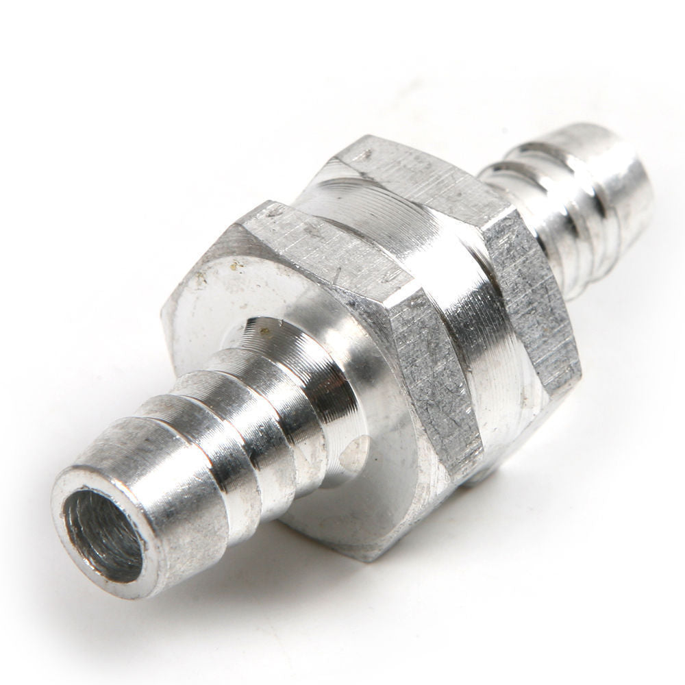 6mm 1/4" Aluminium Alloy One Way Non Return Check Valve Petrol Diesel CV-6MM - Machter