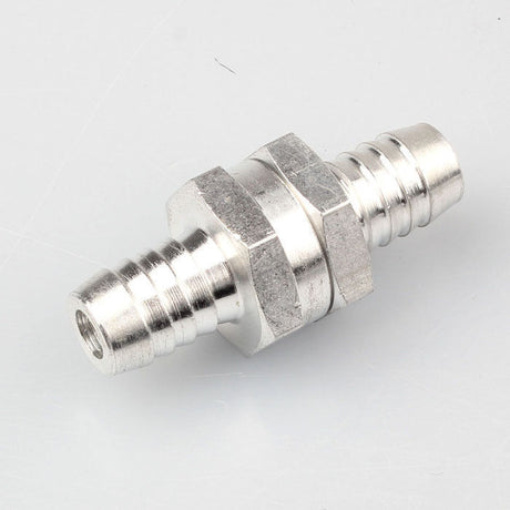 6mm 1/4" Aluminium Alloy One Way Non Return Check Valve Petrol Diesel - Machter