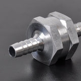 6mm 1/4" Aluminium Alloy One Way Non Return Check Valve Petrol Diesel CV-6MM - Machter