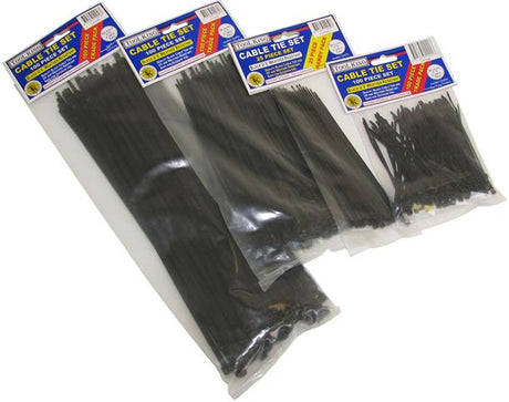 Cable Ties 1000 Piece Assortment - Tool King | Universal Auto Spares