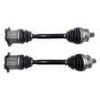 Pair Front CV Joint Axle Shafts Fit For Audi A4 B6 B7 1.8L 2.0L 2.4L 3.0L 2001-2008 CVS-AU001-2PCS - Machter