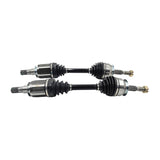 Pair Front CV Joint Axle Shafts Fit For Nissan Navara D23 NP300 For Mercedes Benz X250D 2.3L X350 4WD 2015-2020 CVS-NS008-2PCS - Machter