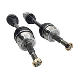 Pair Front CV Joint Axle Shafts Fit For Nissan Navara D23 NP300 For Mercedes Benz X250D 2.3L X350 4WD 2015-2020 CVS-NS008-2PCS - Machter