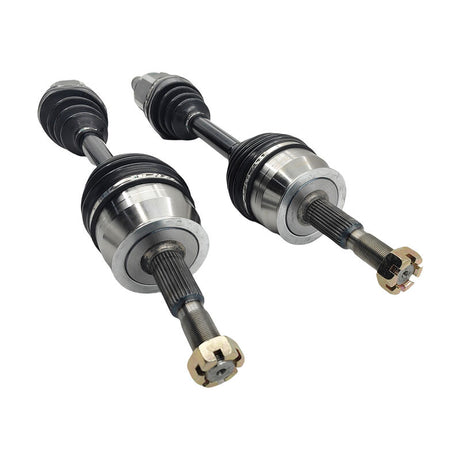 Pair Front CV Joint Axle Shafts Fit For Nissan Navara D23 NP300 For Mercedes Benz X250D 2.3L X350 4WD 2015-2020 CVS-NS008-2PCS - Machter