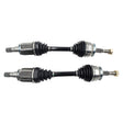 Pair Front CV Joint Axle Shafts Fit For Nissan Navara D23 NP300 For Mercedes Benz X250D 2.3L X350 4WD 2015-2020 CVS-NS008-2PCS - Machter