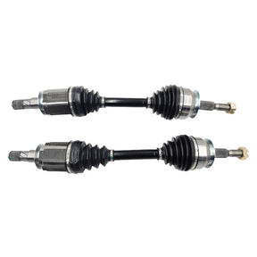 Pair Front CV Joint Axle Shafts Fit For Nissan Navara D23 NP300 For Mercedes Benz X250D 2.3L X350 4WD 2015-2020 CVS-NS008-2PCS - Machter