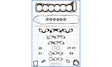 Toyota 1FZFE Valve Regrind Set Gasket Set CY950A - Austral | Universal Auto Spares