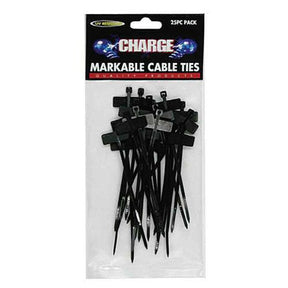 Cable Tie - Markable 4.8 x 200mm 25 Piece