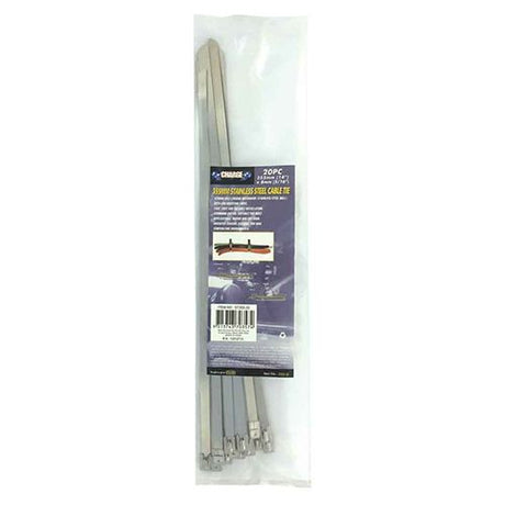 Cable Tie Stainless Steel 355mm x 8mm - Charge | Universal Auto Spares