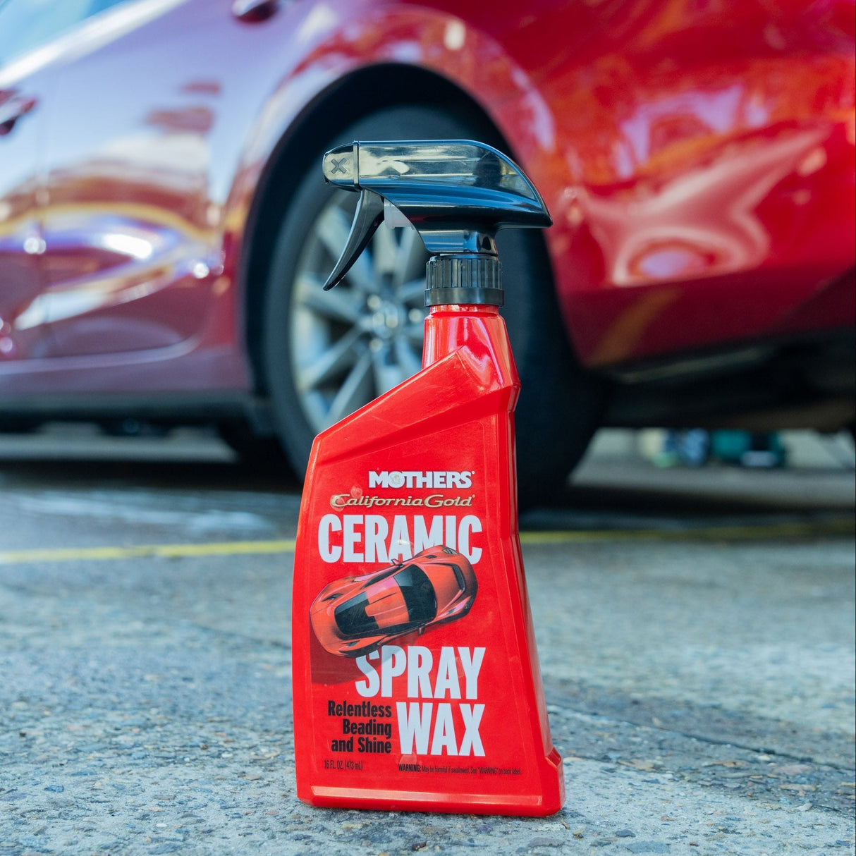 CALIFORNIA GOLD® CERAMIC SPRAY WAX 473 mL - Mothers