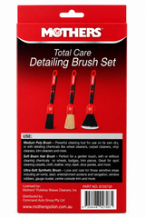 Total Care Detailing Brush Set 3pcs - Mothers
