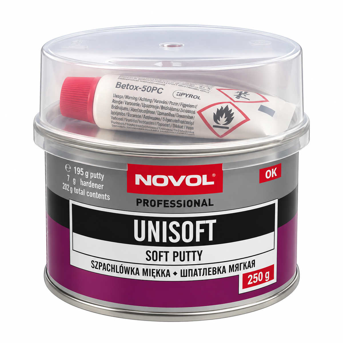 Unisoft Soft Putty 250g - Novol