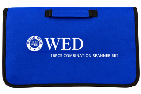 16 Piece Combination Spanner Set 8-32mm With Case - Weldi Wed