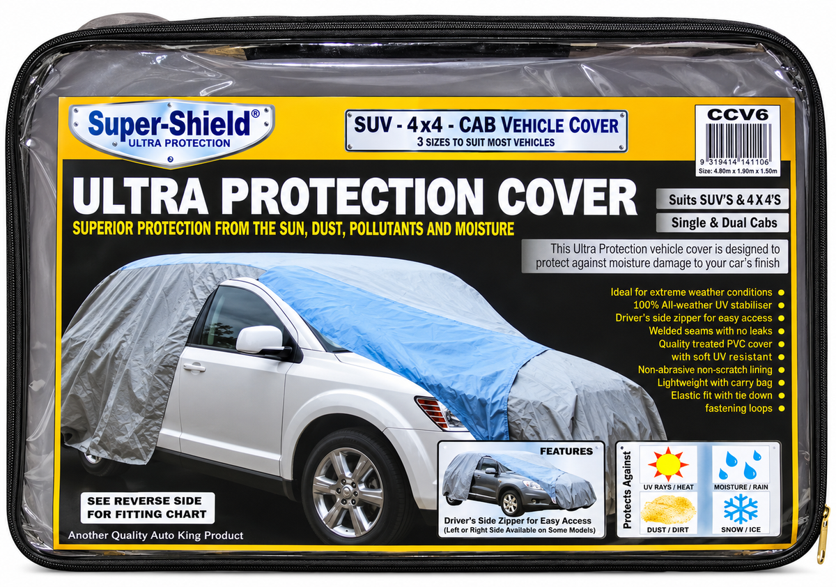 Cover Suv / 4WD / Cab Size 4: 5.3m Not Waterproof - Super Shield - Super Shield