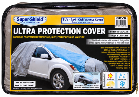 Cover Suv / 4WD / Cabcover Suv / 4wd / Cab Size 3: 4.95m Not Waterproof Size 3: 4.95m Not Waterproof - Super Shield