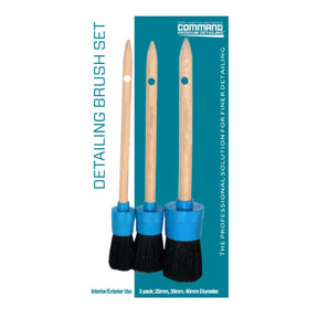 DETAILING BRUSH SET - 3 PACK - Command Detailing