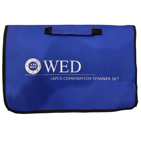 16 Piece Combination Spanner Set 8-32mm With Case - Weldi Wed